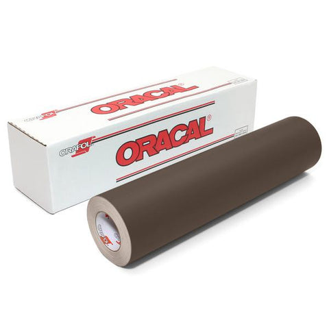 Matte Brown Vinyl Rolls | Oracal 631 Removable Wall Vinyl | Cricut & Silhouette Crafts