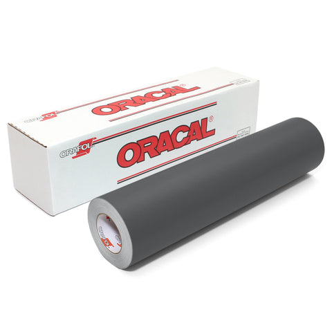 Grey - Matte Finish Vinyl Rolls | Oracal 631 Removable Wall Vinyl | 12" & 24" Rolls